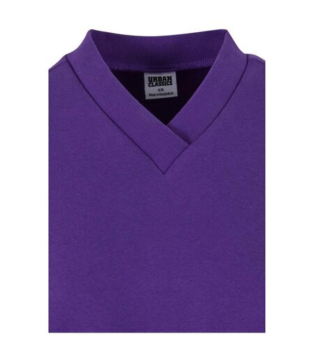 Sweat Motif/style Court Femme Violet Urban Classics