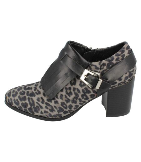 Bottines femme gris Spot On