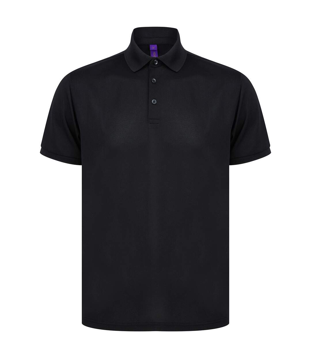 Polo Adulte Noir Henbury-2