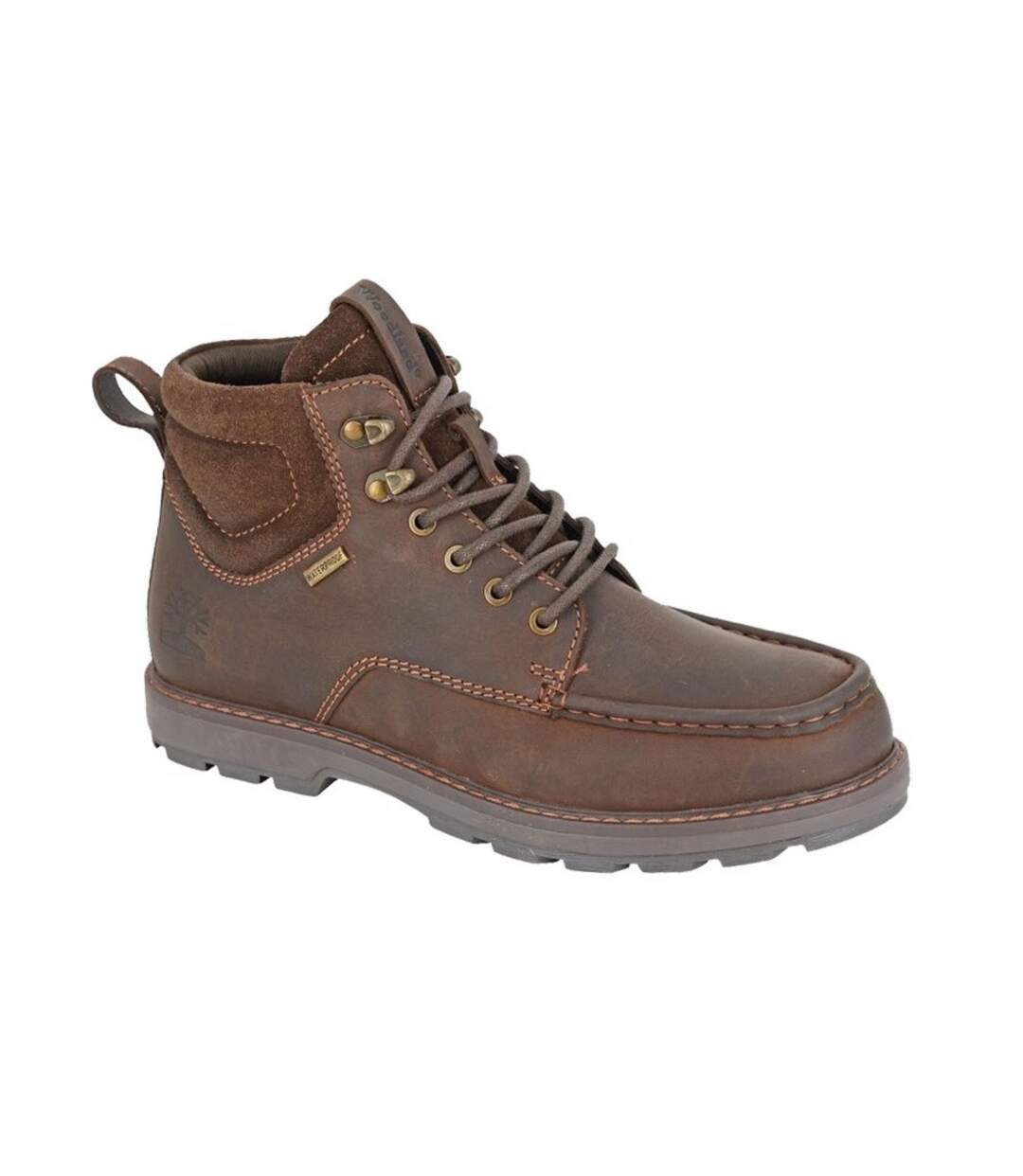 Bottines homme marron Woodland-1