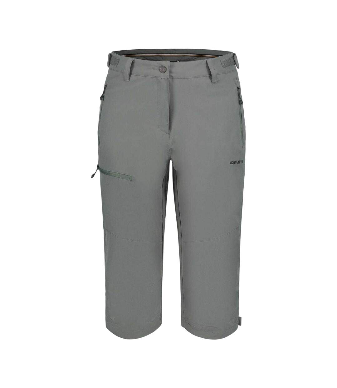 Pantalon À Poches Beattie Femme Olive Foncé Icepeak-1