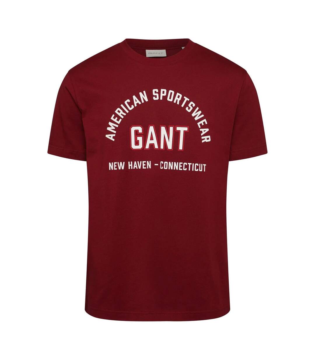 T-shirt Motif/style Imprimé Graphique Homme Rouge Gant-1