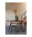 Vase Design en Verre Steggy 37cm Marron-3