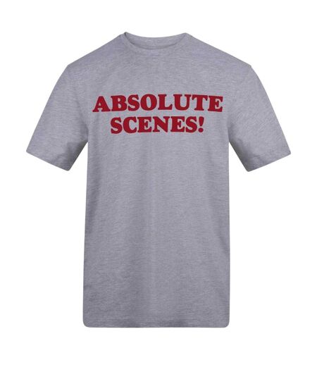 T-shirt Motif/style Imprimé Absolute Scenes Adulte Gris AWD