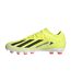 Unisex Adult X Crazyfast League Stripes Knitted Collar Football Boots Black Adidas-3