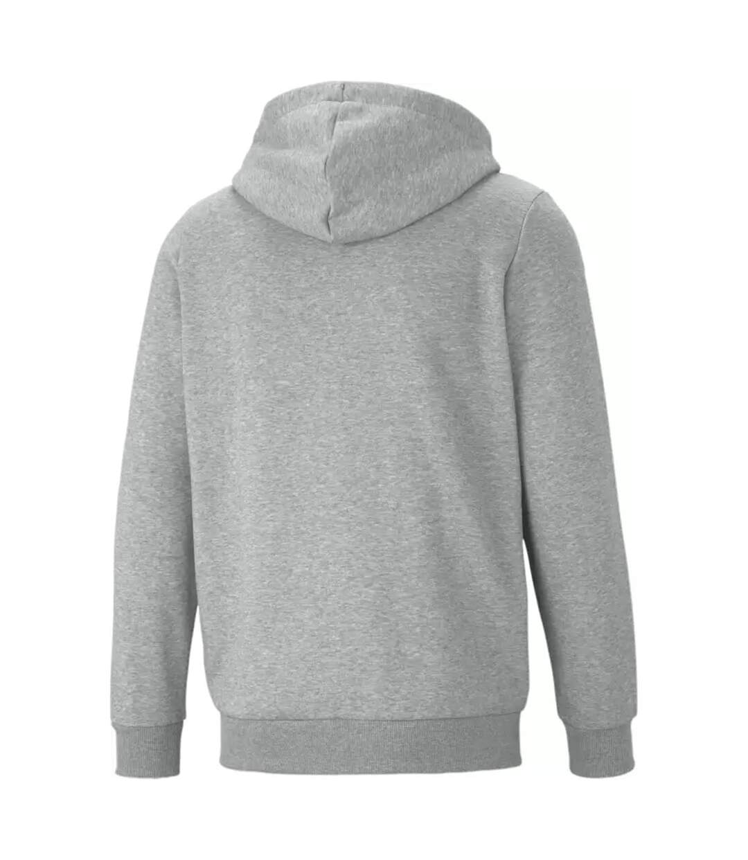 Sweat à capuche ess homme gris chiné Puma-2