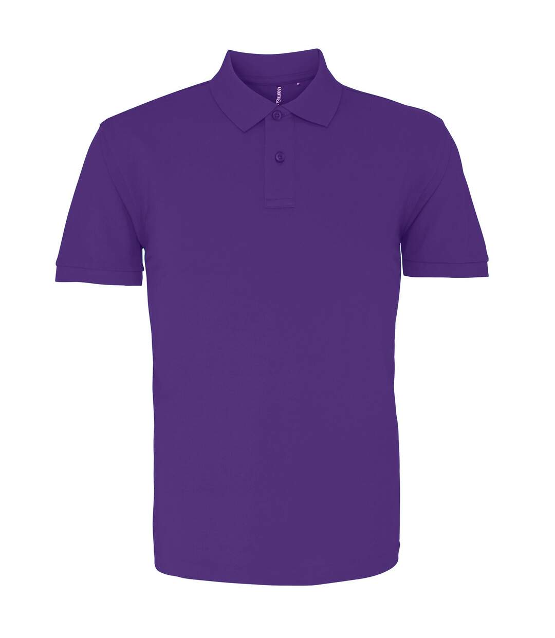 Polo manches courtes homme violet Asquith & Fox