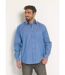 Chemise coton en chambray imprimé-1