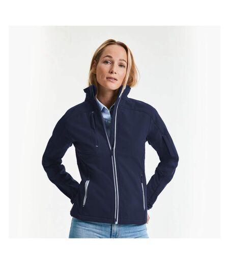 Russell Women/Ladies Bionic Softshell Jacket (French Navy) - UTRW6160