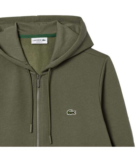Veste À Capuche Homme Vert Lacoste