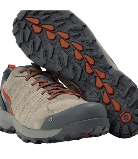 Mens Sypes Leather Hiking Flat Hiking Boots Steel Oboz