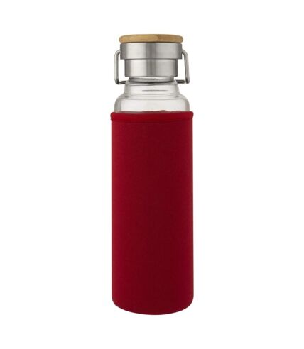 Avenue Thor Glass Water Bottle (Red) (One Size) - UTPF3831