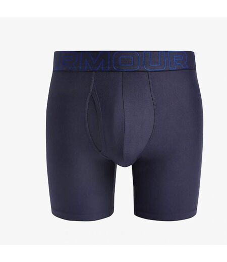 Mens Performance Tech Boxer Shorts Royal Blue Steel Navy Under Armour