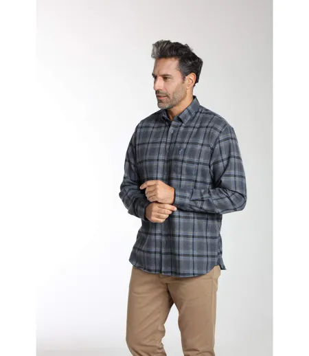 Chemise manches longues en coton CLAN