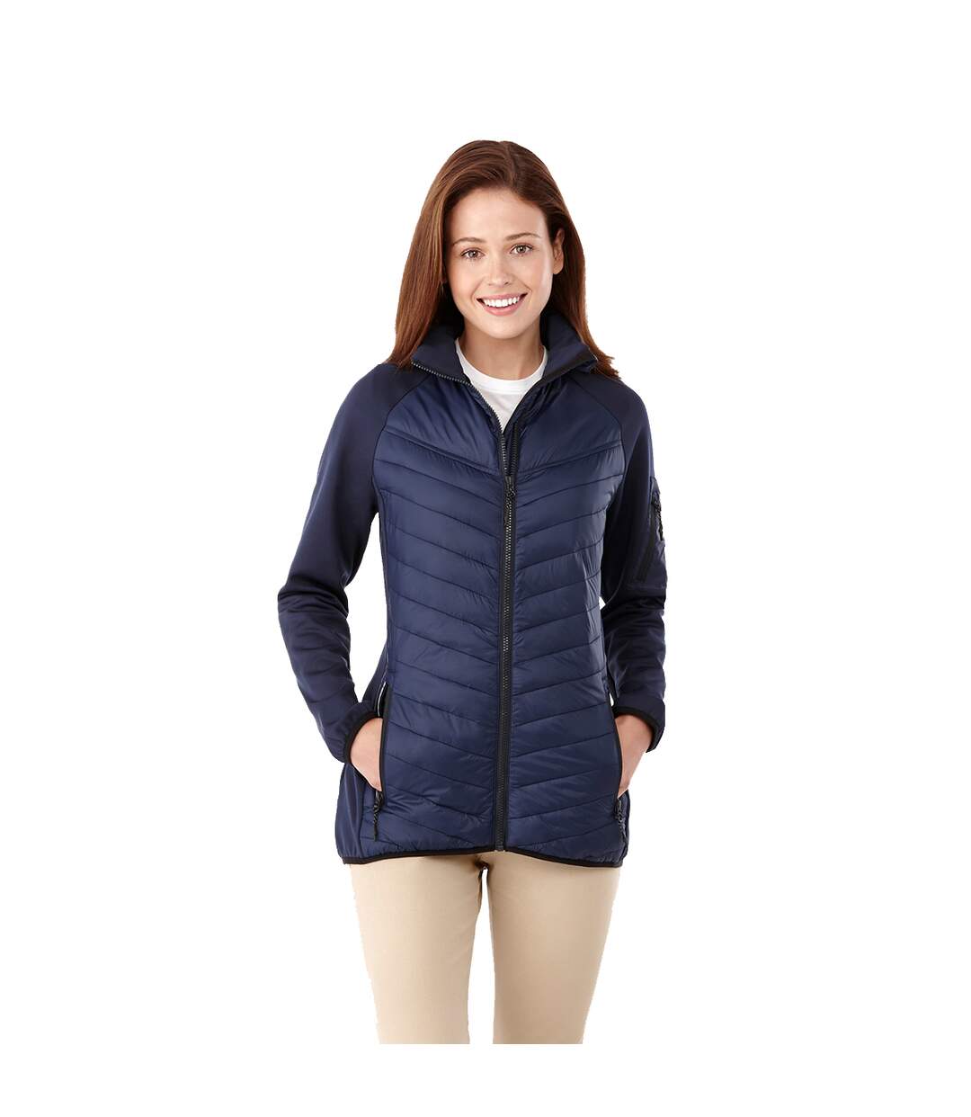 Blouson isotherme banff femme bleu marine Elevate