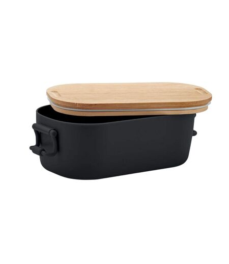 Lekker pp plastic 700ml lunch box one size black MidOcean