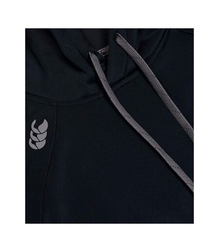 Sweat À Capuche Entraînement Elite Adulte Noir Canterbury