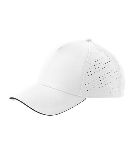 Casquette De Baseball Accelerate Blanc Noir Beechfield