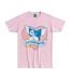T-shirt Motif Gizmo Cute Just Add Water Adulte Rose Gremlins-2