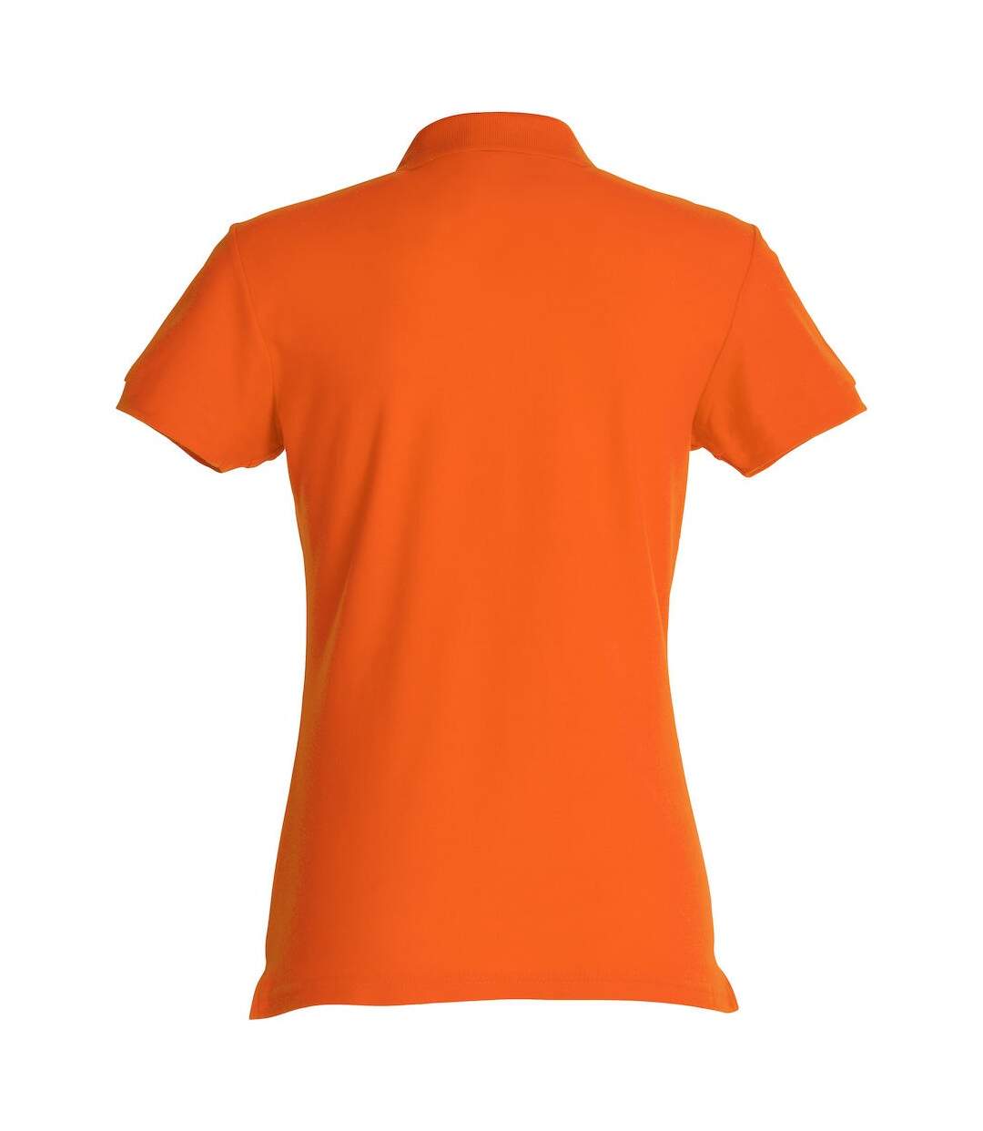 Polo femme orange sang Clique