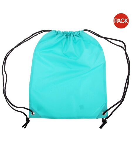 Lot de 2  Stafford sac fourre-tout 13 litres taille unique turquoise Shugon