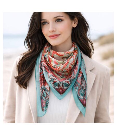 Grand foulard polysatin INAYA