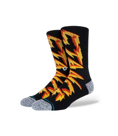 STANCE Chaussettes Homme Coton ELECTRIFIED Noir Jaune