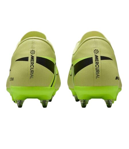 Chaussures De Foot Pour Terrain Souple Mercurial Vapor Academy Homme Vert Fluo Rouge Cramoisi Nike