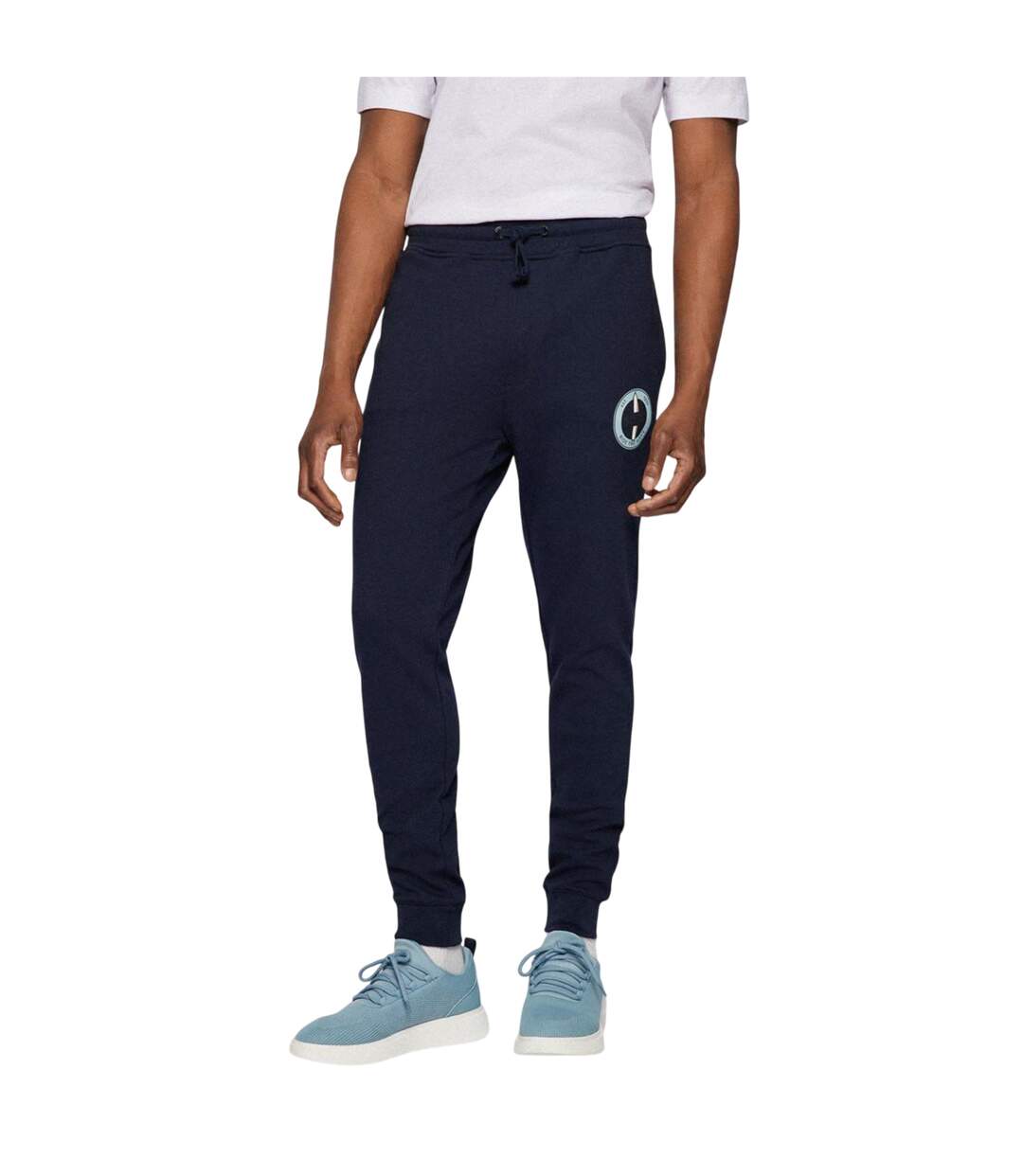 Pantalon De Survêtement Javan Homme Bleu Foncé Boss-3