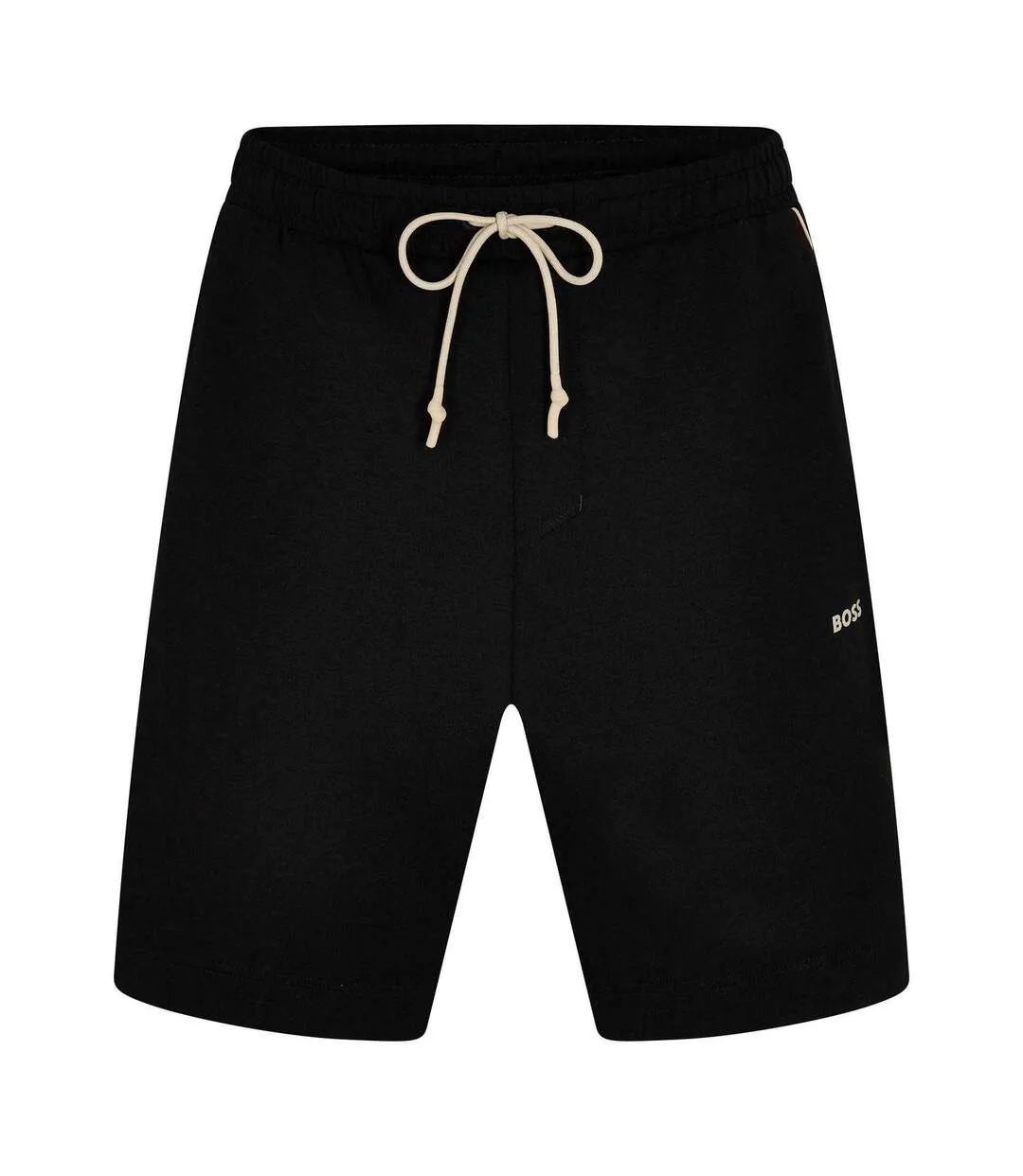 Mens Headlo 1 Fleece Sport Shorts Black Boss-1