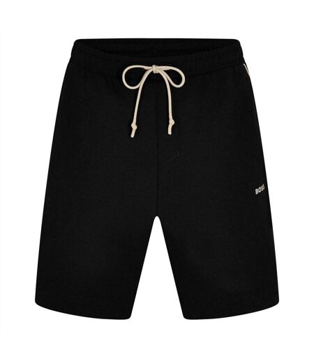 Mens Headlo 1 Fleece Sport Shorts Black Boss