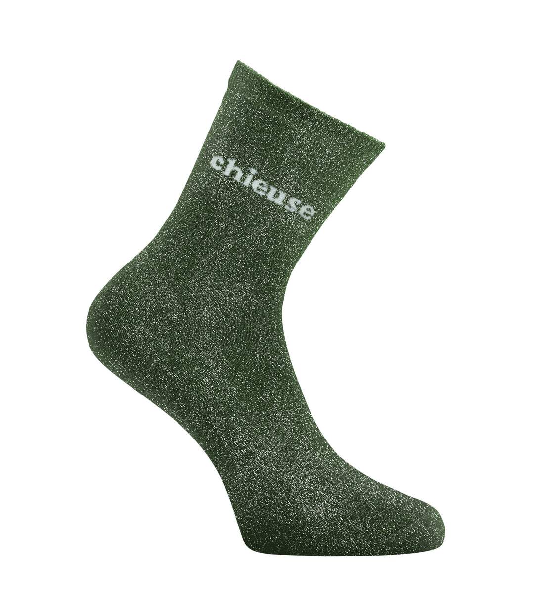 Lot de 6 Paires de chaussettes  femme à paillettes osé Peste Twinday-3