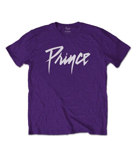 Prince T-Shirt unisexe avec logo pour adultes (Violet) - UTRO309