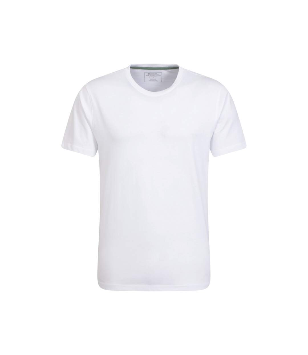 T-shirt flint homme blanc Mountain Warehouse-1