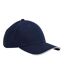 Casquette De Baseball Motif/style 6 Panneaux Earthaware Bleu Marine Français Blanc Beechfield-1