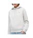 Sweat à capuche gris chiné femme tommy hilfiger flag-1