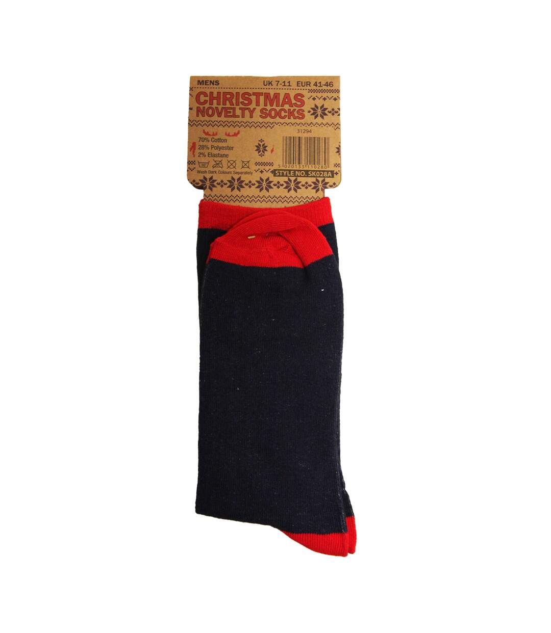 Chaussettes de noël homme père noël RJM