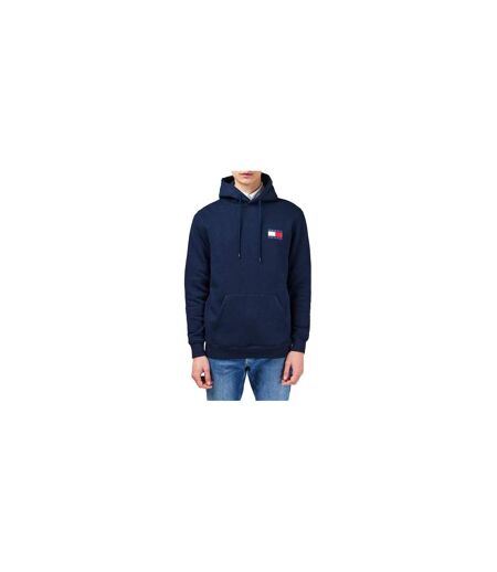 Mens Essential Cotton Hoodie Navy Tommy Jeans