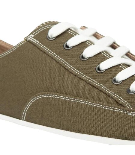 Mens nesta trainers khaki green Duck and Cover