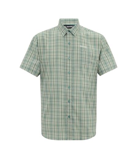 Chemise Motif/style À Carreaux Begarno Homme Bleu Clair Regatta