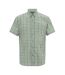 Chemise Motif/style À Carreaux Begarno Homme Bleu Clair Regatta-2