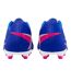 Chaussures De Foot Pour Terrain Ferme Mercurial Adulte Bleu Blanc Rose Nike-2