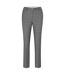 Pantalon Motif/style Motif Écossais Femme Gris Boss-3