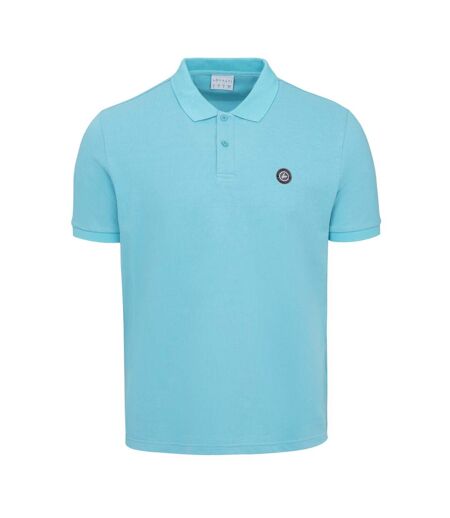 Mens Joe Micro Pique Golf Polo Shirt Blue Loyalti