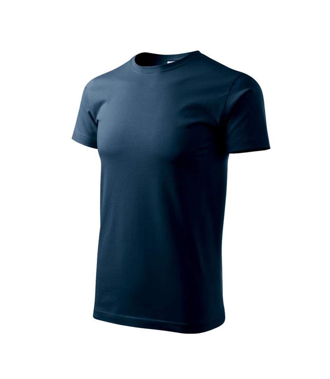 T-shirt Basic Homme Bleu Marine Foncé Adler-3