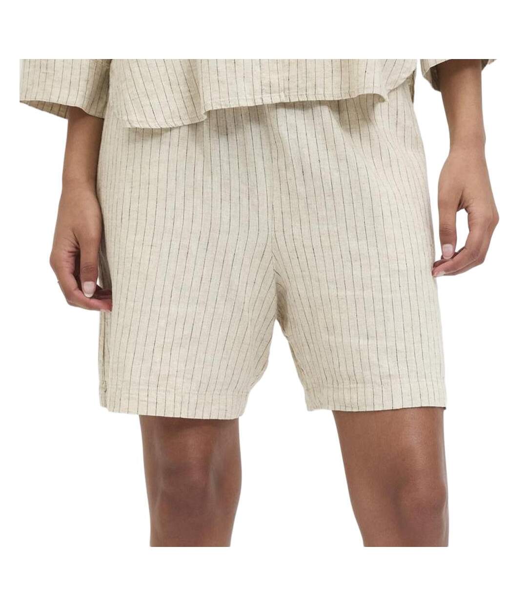 Short beige femme jjxx breeze summer-1