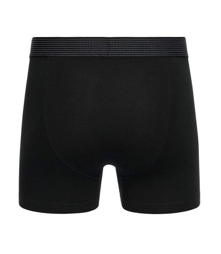 Boxers Buzzard Homme Gris Marl Noir Crosshatch