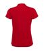SOLS Womens/Ladies Performer Short Sleeve Pique Polo Shirt (Red) - UTPC2161