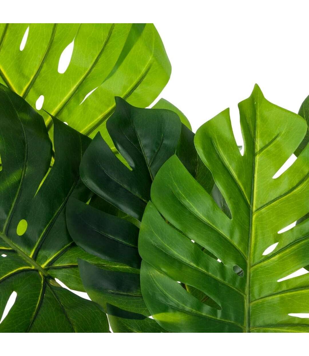 Plante Artificielle en Pot Philodendron 110cm Vert-2