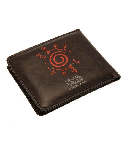 Naruto: Shippuden Konoha Symbol Wallet (Black) (One Size) - UTTA9055